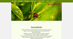 Desktop Screenshot of bornhof-bioland.de
